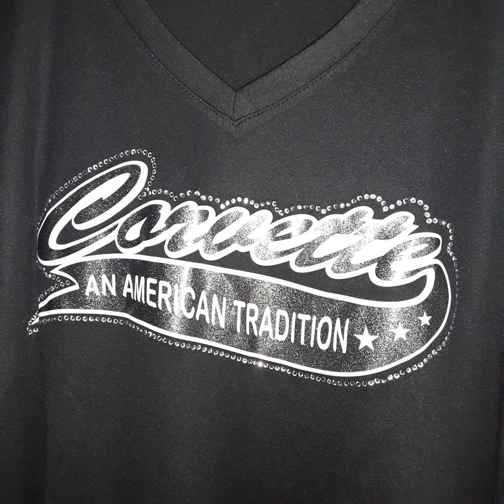 Graphic Bedazzled Corvette Tee sz 3XL